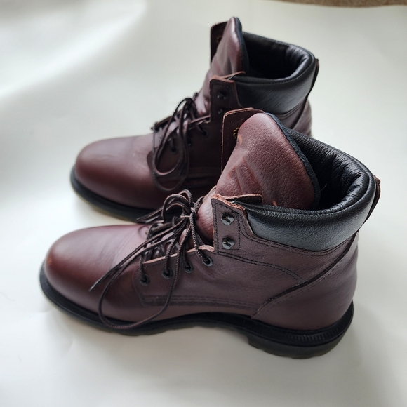 Red Wing ASTM F2892 18 Soft Toe Ankle Height Super Sole Boot Size 8 1/2 EE main image 11